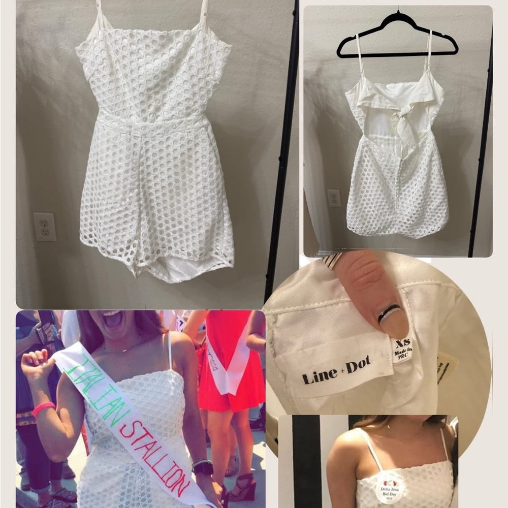 White romper